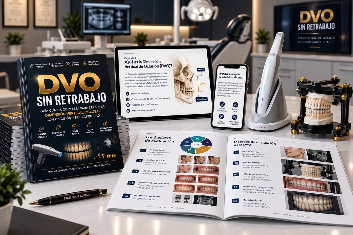Guía DVO — libro impreso, tablet, celular y herramientas clínicas de evaluación